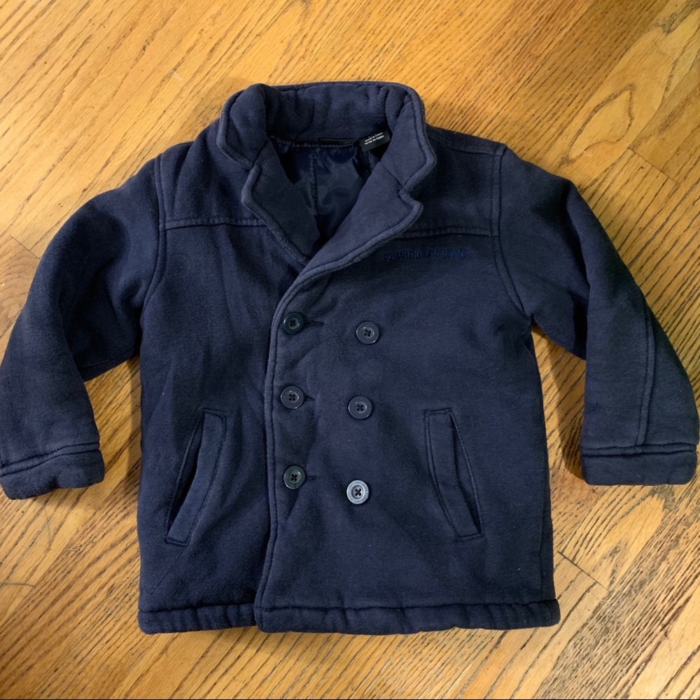 Toddler Boy’s Navy Peacoat Calvin Klein 💙 4 4T